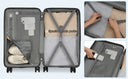 Valise soute moyenne gris rigide 60 cm