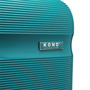 Valise soute moyenne bleu rigide 56 cm