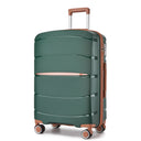 Valise soute moyenne vert rigide 66 cm