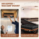 Valise soute très grande beige rigide 86 cm