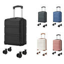 Valise cabine bleu rigide 40 cm