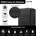Valise soute grande kaki rigide 74 cm