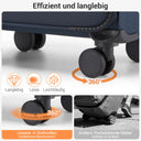 Valise soute moyenne gris souple 57 cm