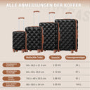 Valise soute très grande bleu rigide 86 cm