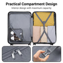 Valise soute moyenne vert rigide 65 cm