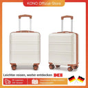 Valise cabine bleu rigide 45 cm