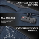 Valise soute grande noir souple 79 cm