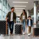 Valise soute très grande noir rigide 86 cm