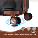 Valise soute très grande gris rigide 86 cm