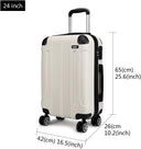 Valise soute grande noir rigide 71 cm