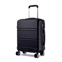 Valise soute moyenne rouge rigide 65 cm