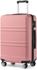 Valise cabine rouge rigide 52 cm