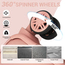 Valise soute moyenne kaki souple 59 cm