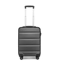 Valise cabine gris rigide 55 cm