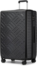 Valise soute grande bleu rigide 71 cm