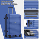 Valise soute moyenne noir rigide 65 cm