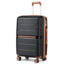 Valise soute moyenne beige rigide 66 cm