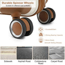 Valise soute moyenne bleu rigide 56 cm