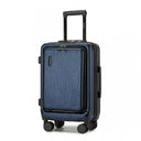 Valise soute moyenne bleu rigide 57 cm
