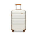 Valise soute moyenne bleu rigide 66 cm