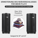 Valise cabine gris rigide 53 cm