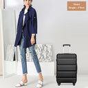 Valise soute grande beige rigide 75 cm