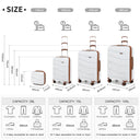 Valise soute moyenne bleu rigide 56 cm