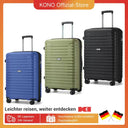 Valise soute moyenne gris rigide 65 cm