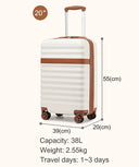 Valise soute très grande gris rigide 86 cm