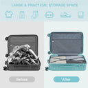 Valise cabine vert rigide 50 cm