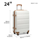 Valise soute grande rose rigide 75 cm