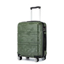 Valise soute grande kaki rigide 74 cm