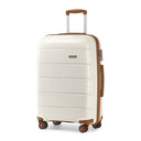 Valise soute grande jaune rigide 71 cm