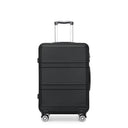 Valise soute grande bleu rigide 71 cm