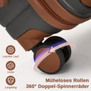 Valise soute grande beige rigide 76 cm