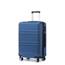 Valise soute grande bleu rigide 71 cm