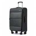 Valise cabine noir souple 50 cm