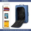 Valise cabine noir souple 51 cm