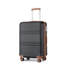 Valise soute moyenne rose rigide 65 cm
