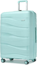 Valise soute moyenne blanc rigide 56 cm