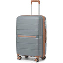 Valise soute grande marron rigide 76 cm
