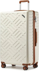 Valise cabine beige rigide 50 cm