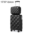 Valise soute moyenne marron rigide 64 cm