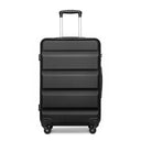 Valise soute moyenne noir rigide 66 cm