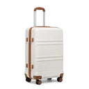 Valise soute grande marron rigide 74 cm