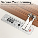 Valise soute moyenne beige rigide 65 cm