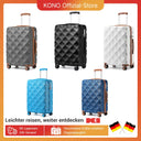 Valise cabine noir rigide 54 cm