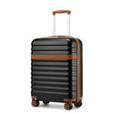 Valise cabine bleu rigide 55 cm