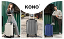 Valise soute grande noir rigide 71 cm