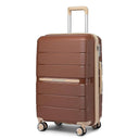 Valise soute moyenne beige rigide 60 cm